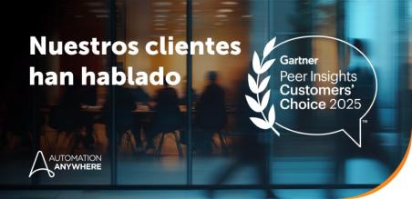 Gartner® Peer Insights™ reconoce a Automation Anywhere como la elección de los clientes para soluciones de IDP